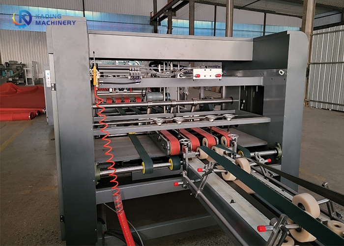 1050 καρφιά/μικρή αυτόματη μηχανή Gluer Stitcher φακέλλων για ζαρωμένα να κολλήσει και το ράψιμο χαρτοκιβωτίων
