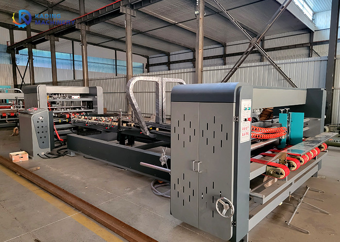 1050 καρφιά/μικρή αυτόματη μηχανή Gluer Stitcher φακέλλων για ζαρωμένα να κολλήσει και το ράψιμο χαρτοκιβωτίων
