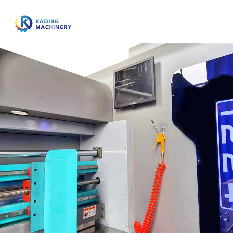 Flexographic μηχανή εκτύπωσης χαρτοκιβωτίων για 6 χρώματα με τα παράθυρα μελανιού