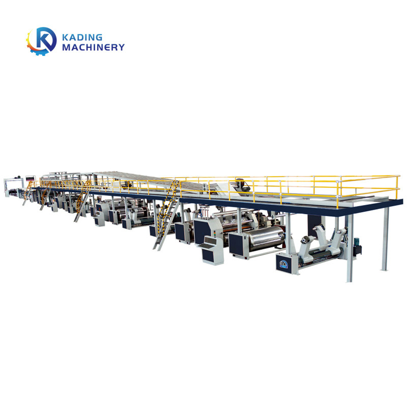 Πλήρως αυτόματη Corrugation γραμμή με τον πίνακα φύλλων 7 πτυχών που κατασκευάζει τη μηχανή