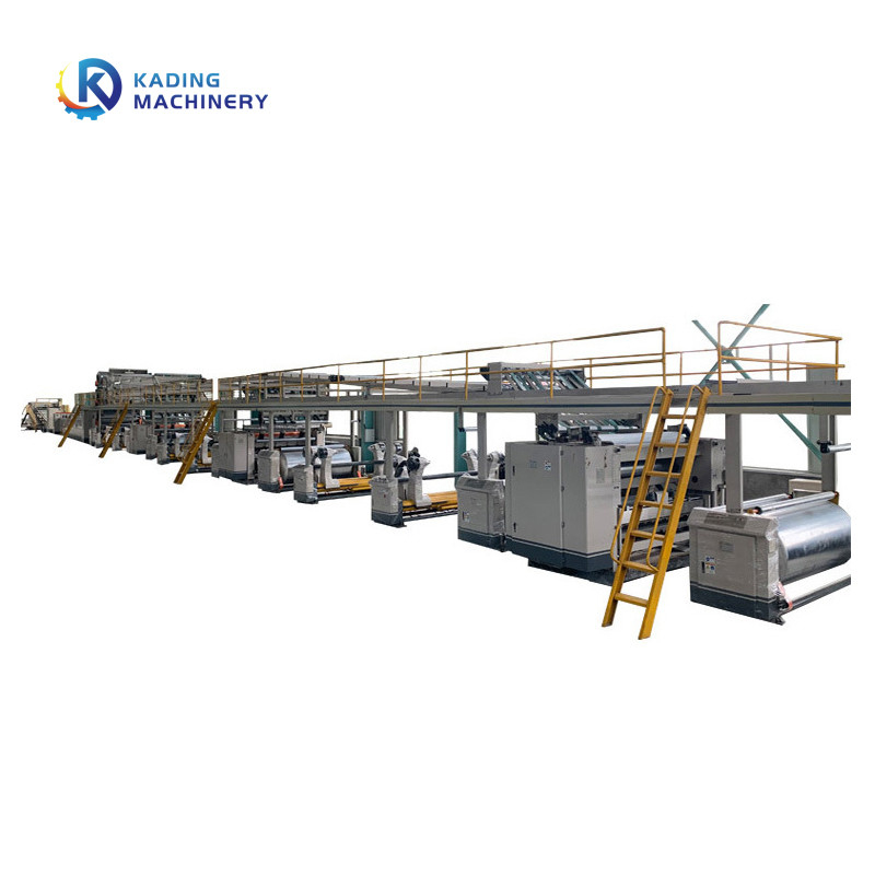 3 / 5/7 Corrugation στρώματα γραμμών με το σύστημα θέρμανσης και έγγραφο προϊόντων με 1600 έως 2200 χιλ.