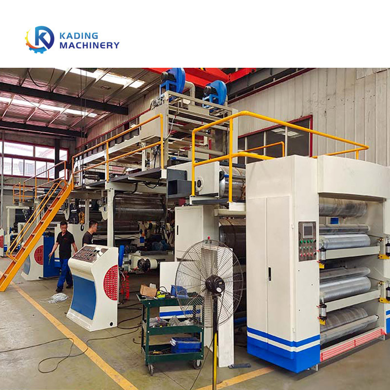 7 Corrugation υψηλής ταχύτητας πτυχών γραμμή για το ζαρωμένο χαρτόνι