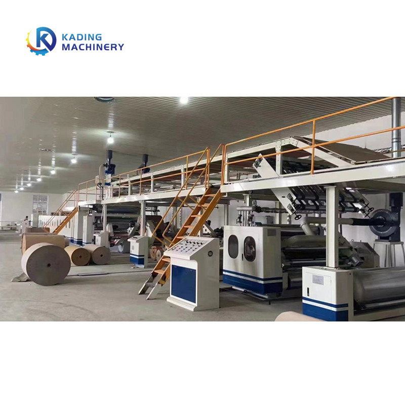 7 Corrugation 120m/Min στρώματα γραμμών για την παραγωγή του ζαρωμένου χαρτονιού