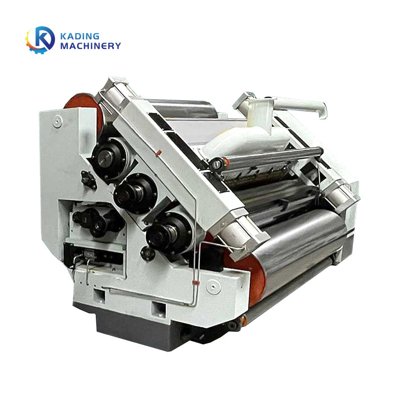 Ηλεκτρική Corrugation Facer τύπων θέρμανσης ενιαία μηχανή με τη ζαρωμένη γραμμή παραγωγής για την παραγωγή σε κυματοειδές πανό