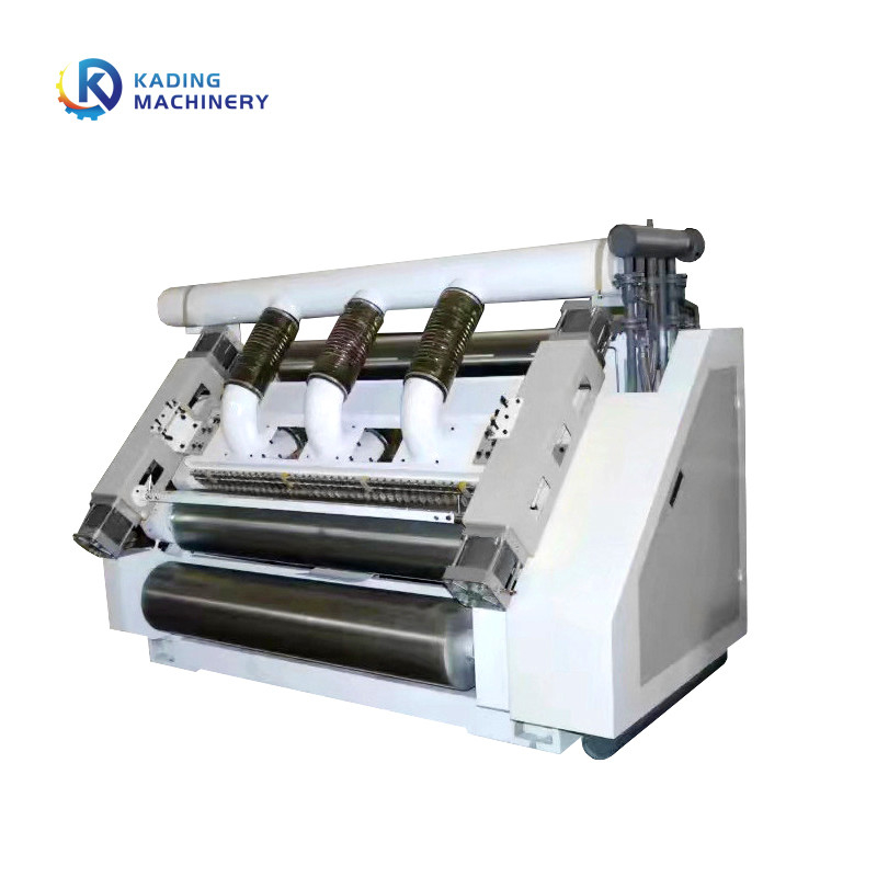 100m/Min ενιαία Corrugation Facer ταχύτητα θέρμανσης ατμού μηχανών πλήρως αυτόματη