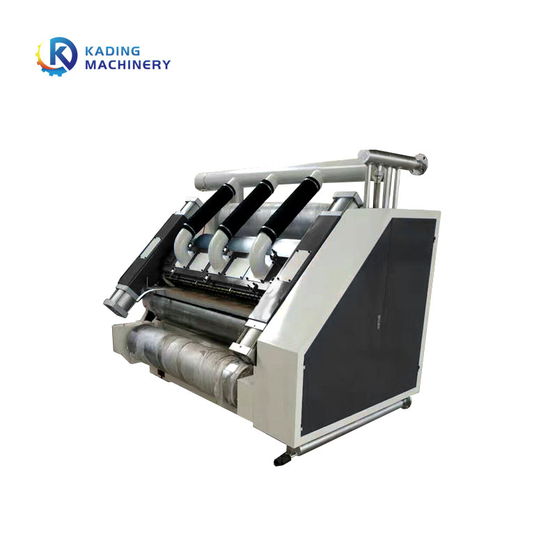 Corrugation Facer τύπων θέρμανσης ατμού ενιαία μηχανή με το χαρτοκιβώτιο που κάνει το σύνδεσμο για την κατασκευή του εγγράφου 5 πτυχών