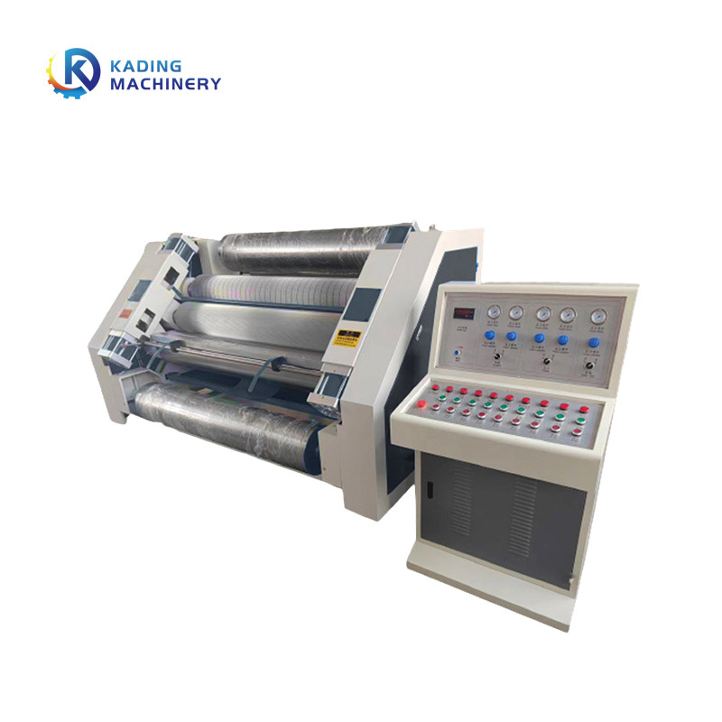 ενιαία Facer εγγράφου 1400mm 2200mm μηχανή Fingerless για το σε κυματοειδές πανό κάνοντας σύνδεσμο