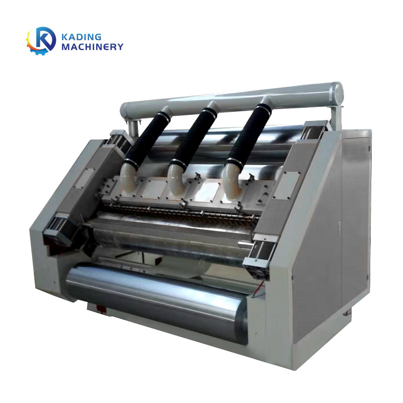 Ηλεκτρική Corrugation Facer τύπων θέρμανσης ενιαία μηχανή με τη ζαρωμένη γραμμή παραγωγής για την παραγωγή σε κυματοειδές πανό