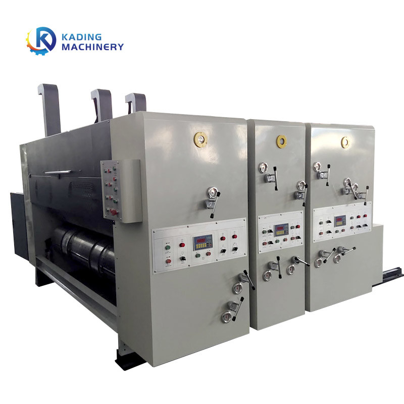 300pcs/Min Εκτύπωση Slotting Die Cutting Machine Χρώμα Προσαρμοσμένη αυτόματη τροφοδοσία