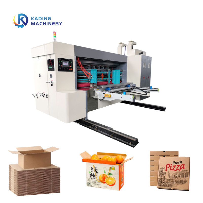 180pcs / Min ταχύτητα κυματοειδής εκτυπωτική μηχανή με υψηλή ακρίβεια εκτύπωσης